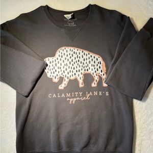 Calamity Jane’s Gray ComfortWash Sweatshirt
Size Small